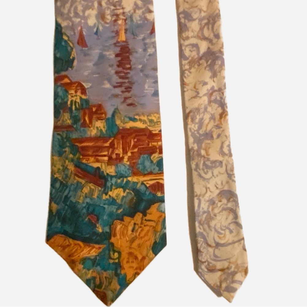 Henry Grethel, Lake Scene Tie